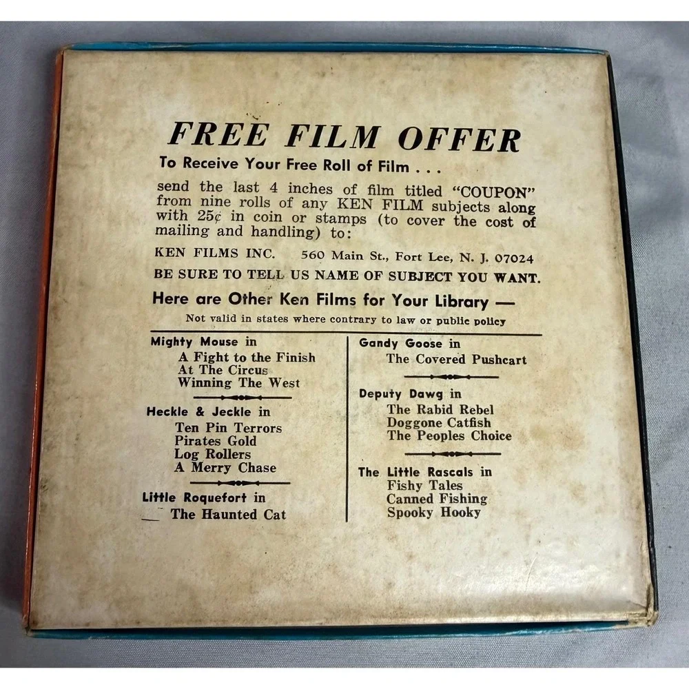 Ken Films First Spaceship on Venus 8mm Home Movie Sci-Fi Vintage Reel 235
